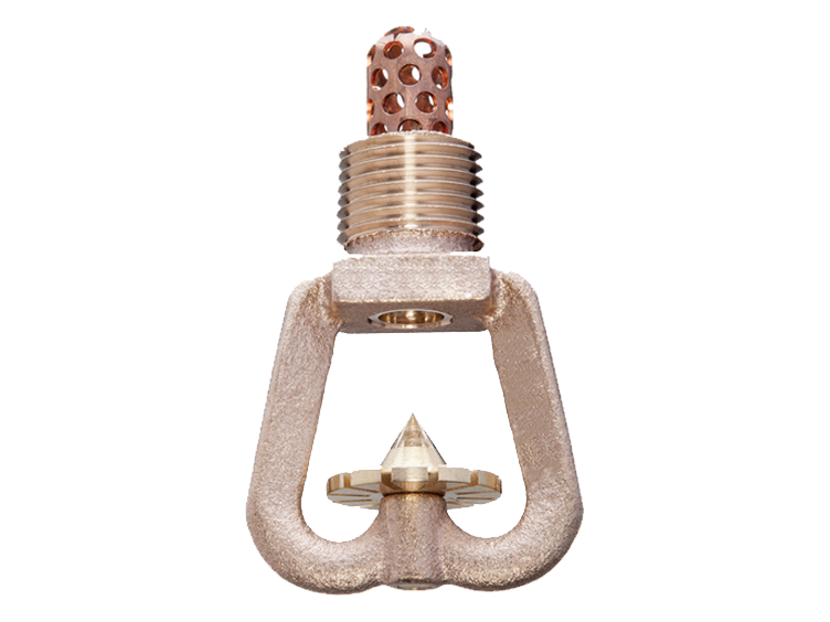 A sprinkler nozzle