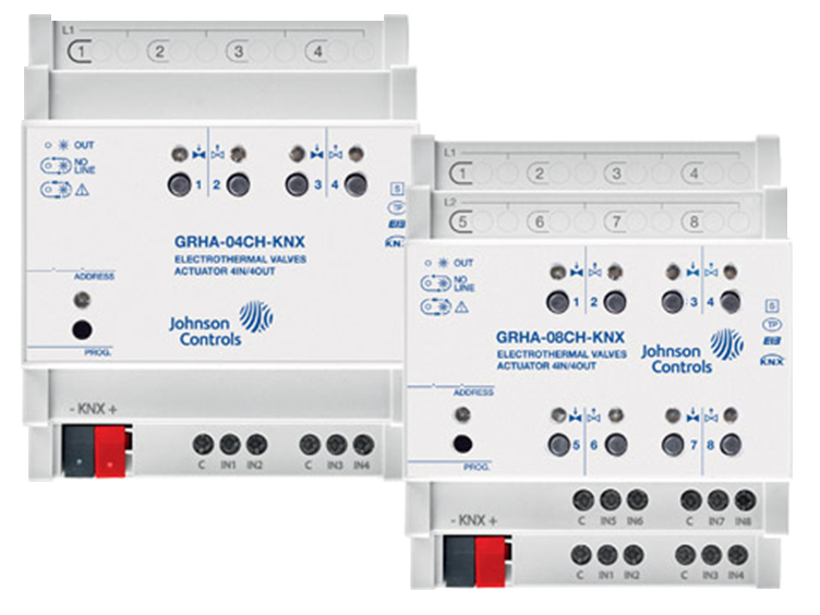 Verwarmingsmodules op Johnson Controls