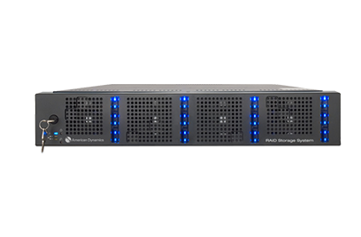 Raid storage video surveillance system by American Dynamics