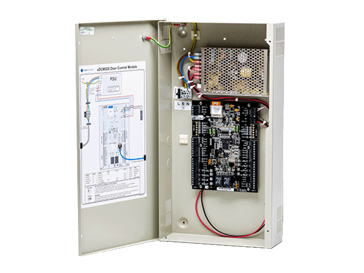 Access control hardware displayed