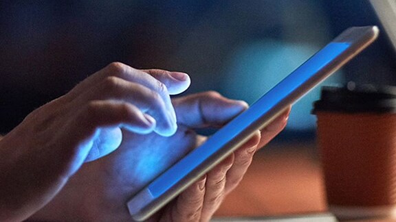 mobile screen